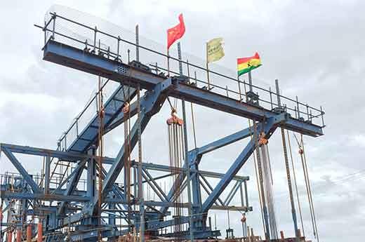 Elmina Bridge in Ghana