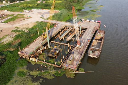 Guohe River No.4 Bridge (Nouth Bank) of Reconstruction PPP Project of First Class Highway of Mengcheng Section of G237 and Mengcheng Ring Road Section of S305