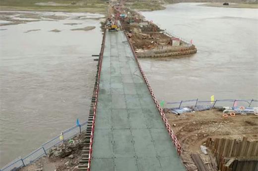 Maqu Yellow River Bridge of Maqu to Jiuzhi Class II Highway EPC Project