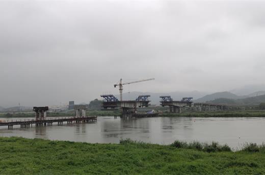 Section I of Shangpu Shiplock and Waterway Project on Cao'ejiang River (Shangpu Bridge Project)